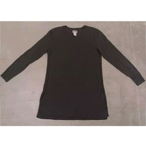 Women's Duluth Trading Company S'no Sweat Tunic Sweater Gray Size Medium